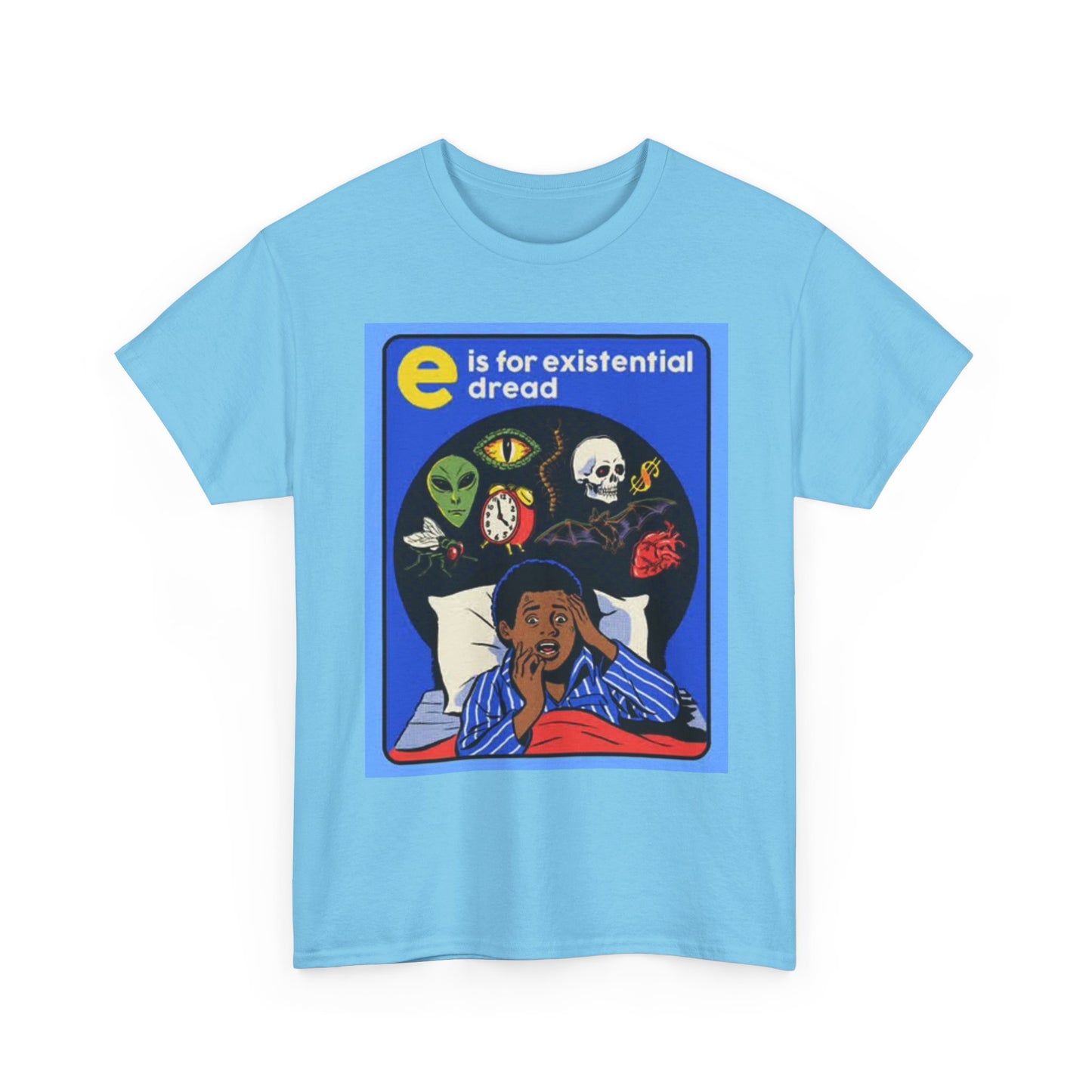 Extensional Dread Funny 70s Art Shirt Poster Unisex Heavy Cotton Tee