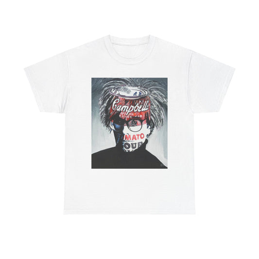Andy Warhol T Shirt Vintage Art Poster Retro 80s Unisex Heavy Cotton Tee