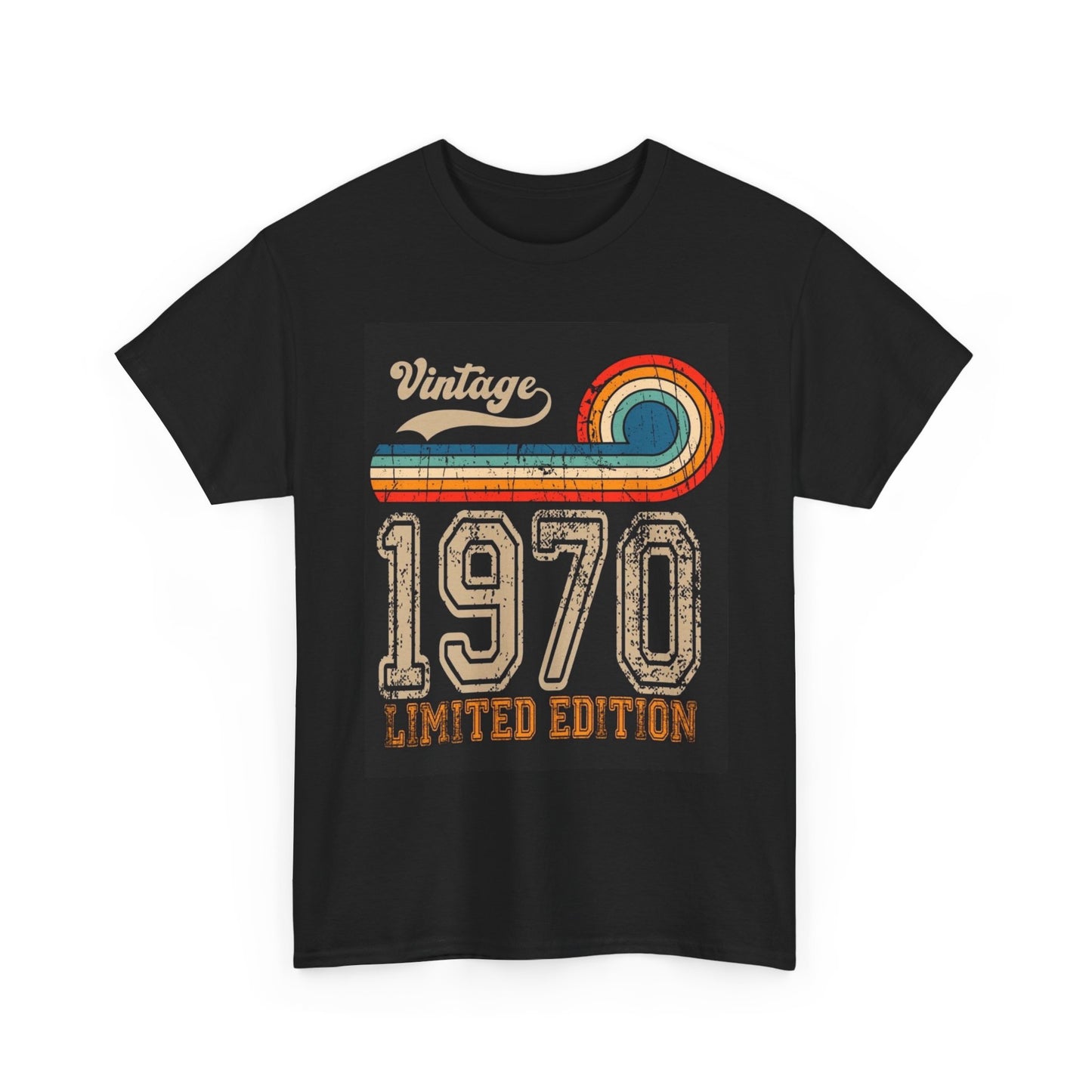 Vintage 1970 Edition Graphic T Shirt Unisex Cotton Tee NEW