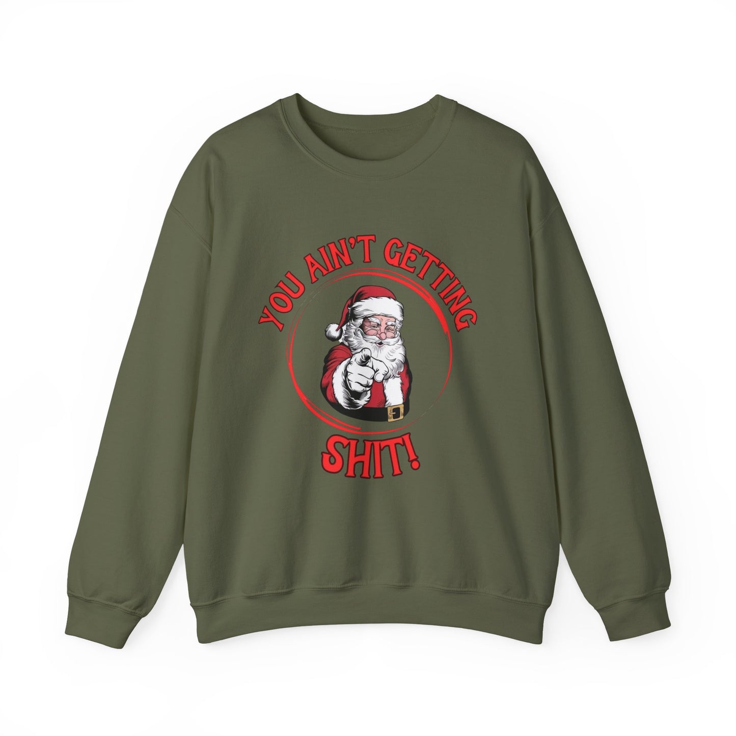 Funny Santa Christmas Sweater NEW Unisex Heavy Blend™ Crewneck Sweatshirt