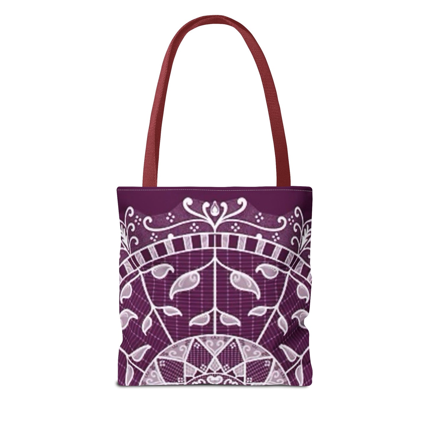 Purple And White Multi Color BRAND NEW MODERN Tote Bag (AOP)