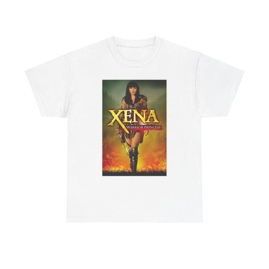 Xena Warrior Princess Graphic T Shirt Retro Unisex Heavy Cotton Tee