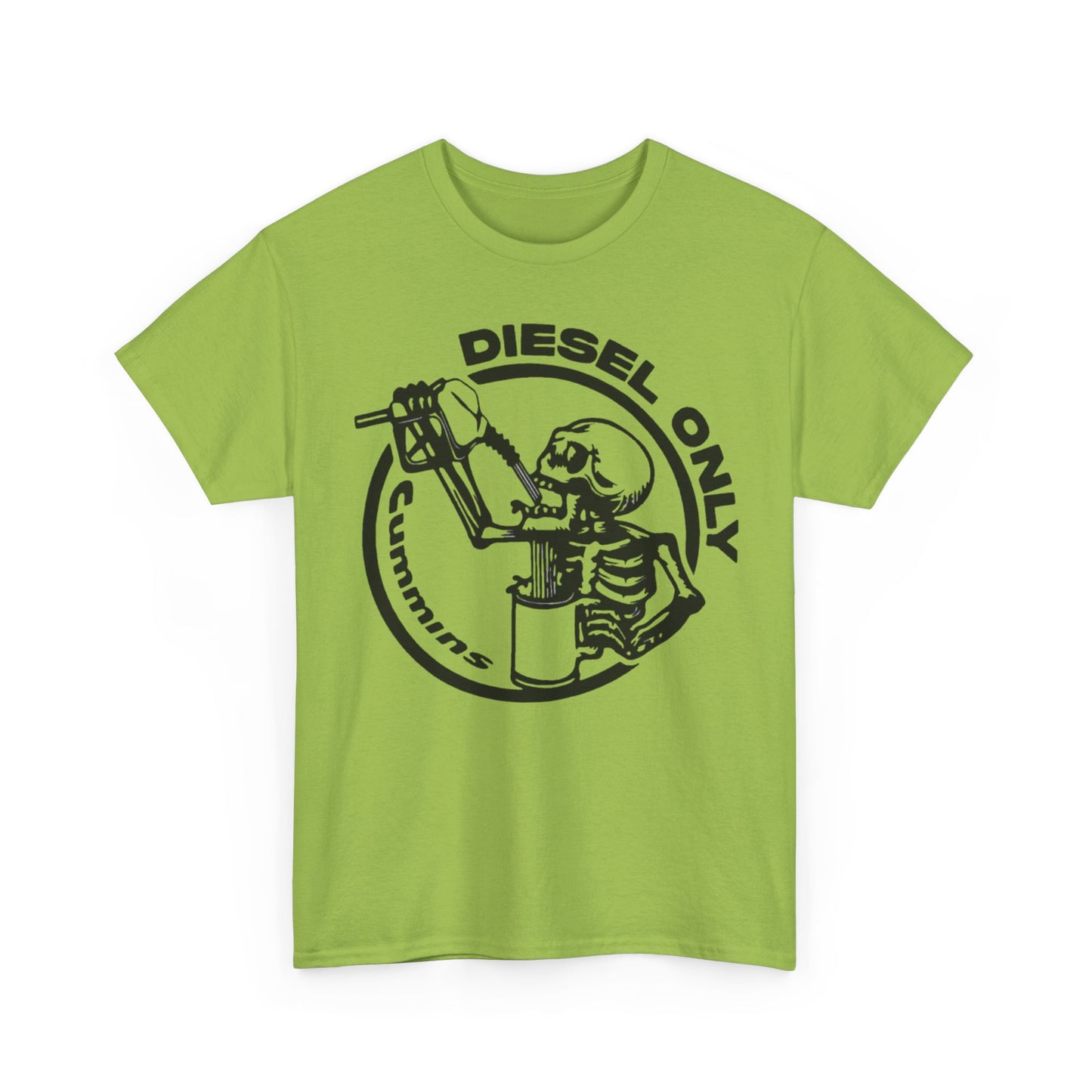 Diesel Only Cummins Graphic T Shirt Unisex Heavy Cotton Tee NEW