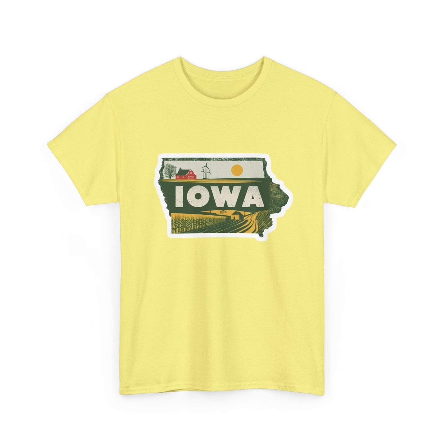 Iowa Farming Graphic T Shirt NEW Adult Tee