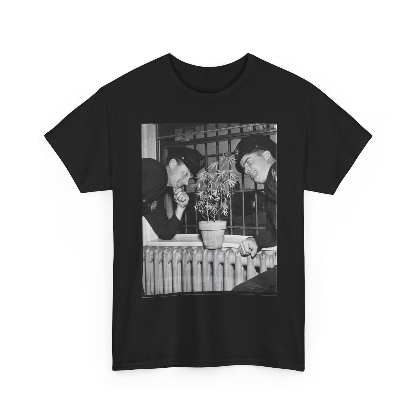 Funny Vintage Marijuana Police T Shirt Unisex Heavy Cotton Tee Gift
