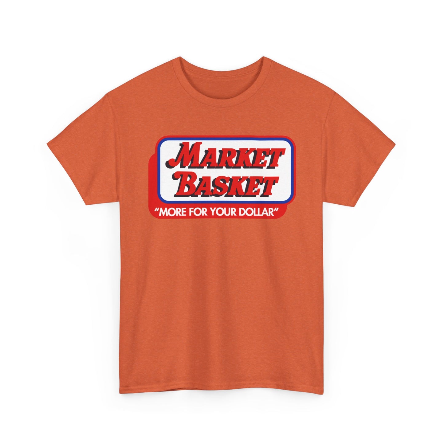 Boston vintage New England market basket patriots Heavy Cotton Tee