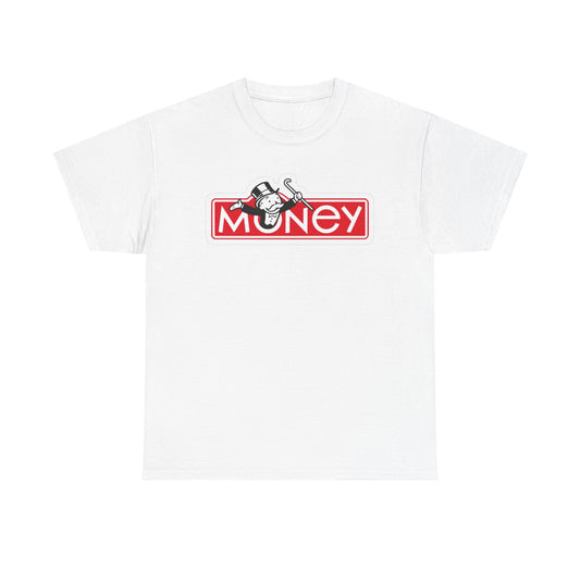 Money Game Graphic T Shirt Vintage Funny Retro Unisex Heavy Cotton Tee