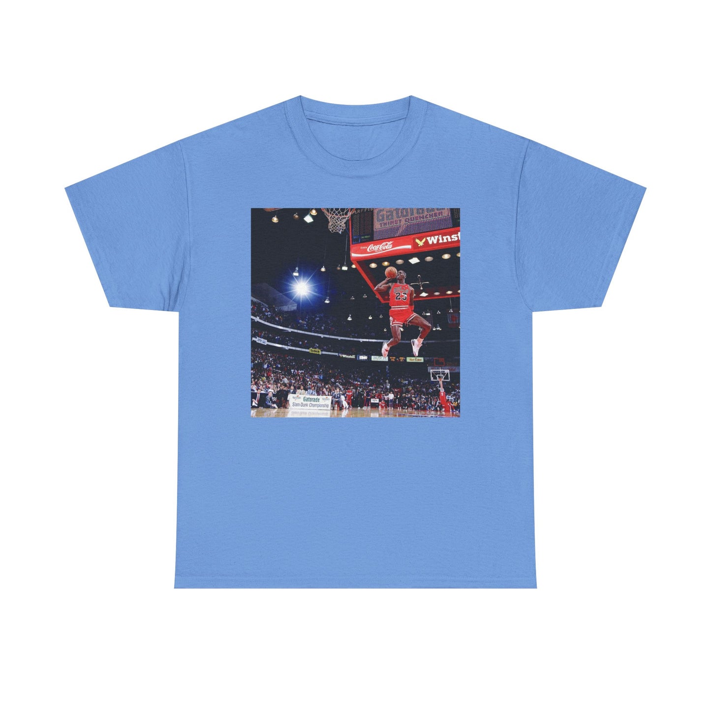 Michael Jordan Graphic T Shirt Retro Dunk Contest Unisex Heavy Cotton Tee