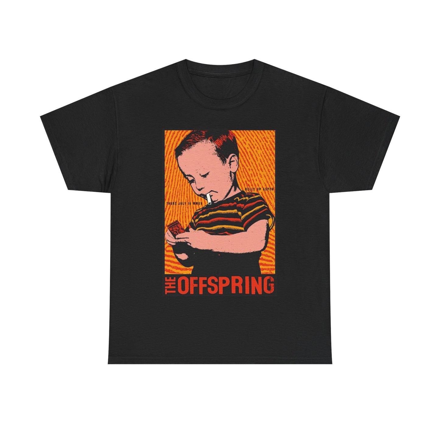 The offspring shirt vintage art retro cigarette band rock Unisex Heavy Cotton