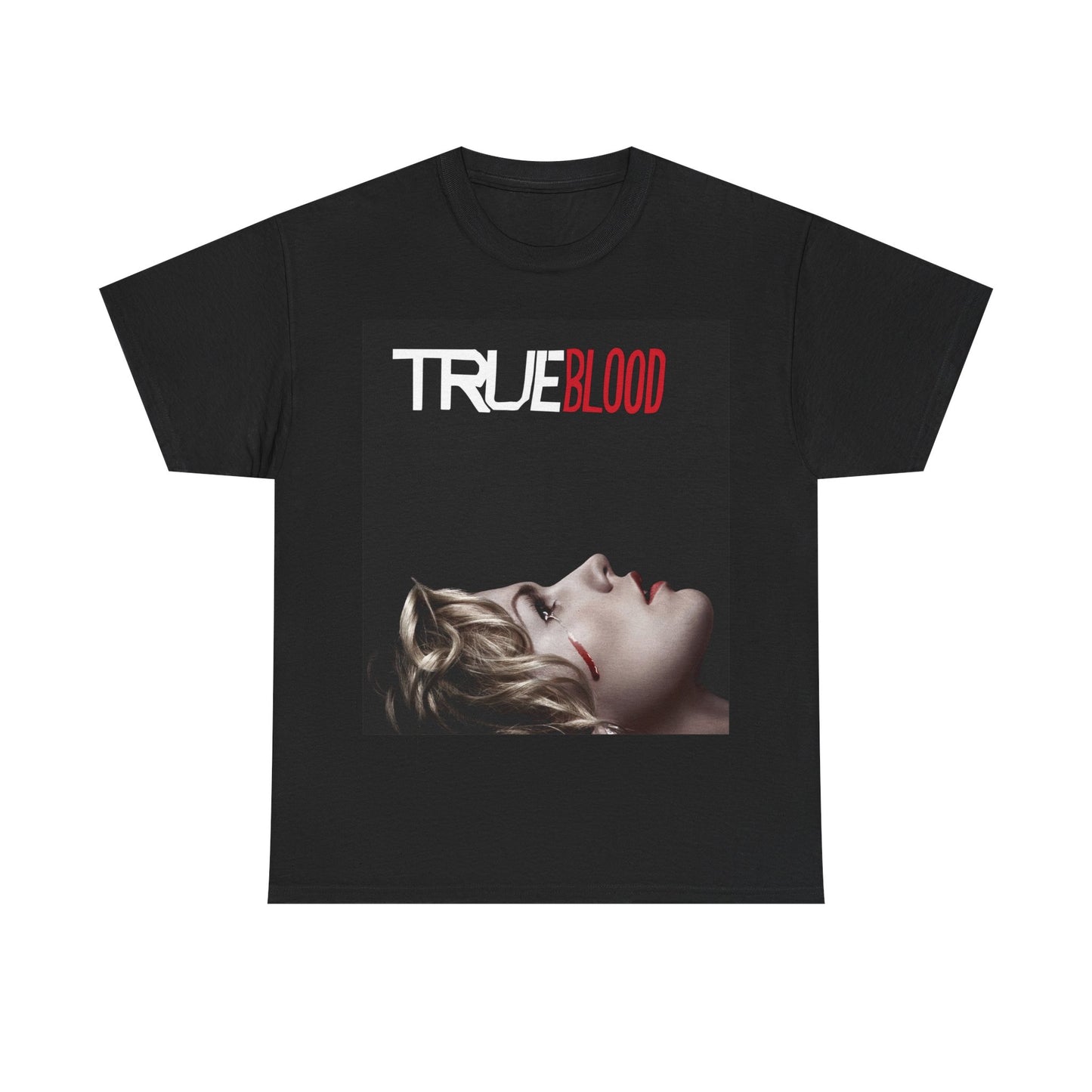 Trueblood Tv Show Shirt Vampire Horror Graphic Unisex Heavy Cotton Tee