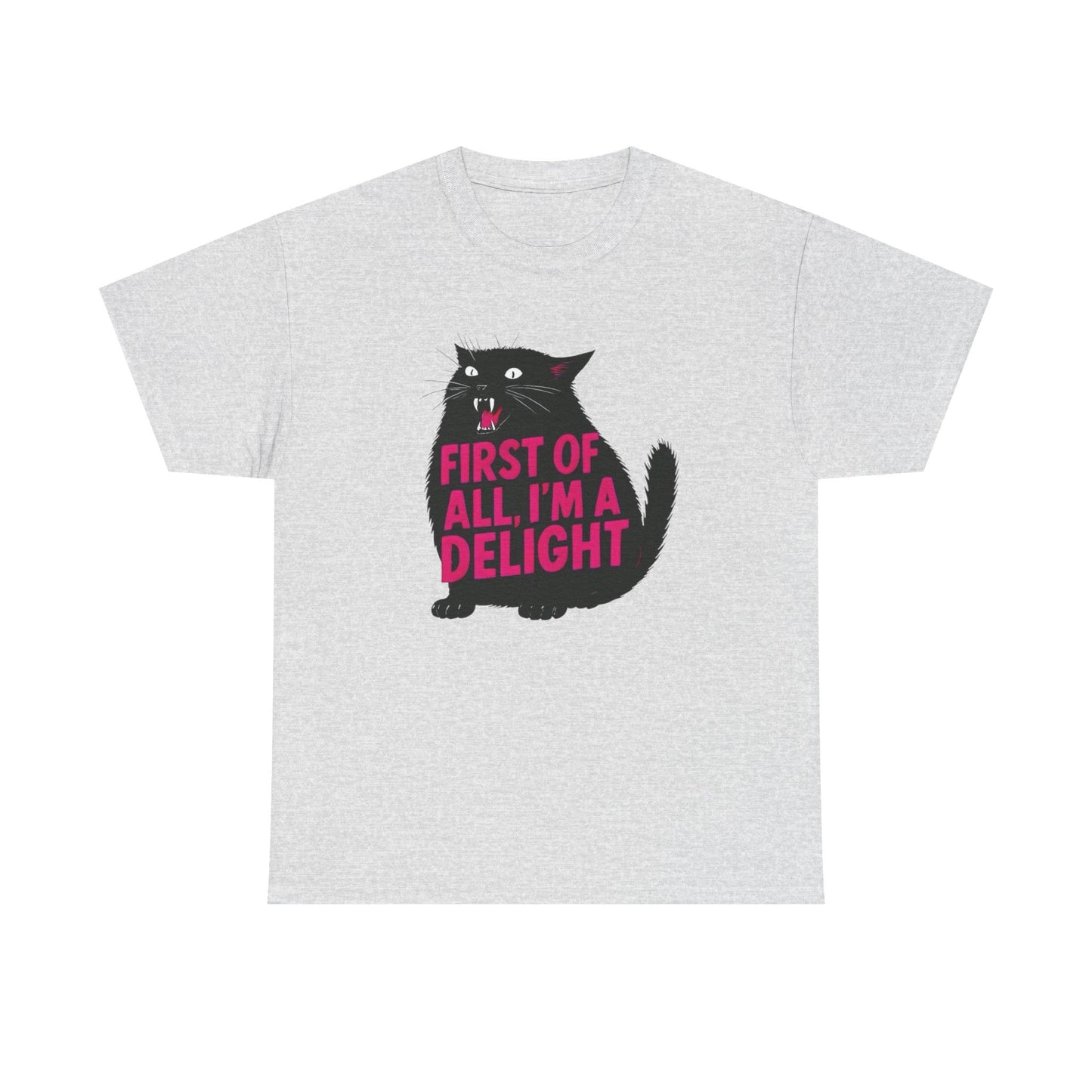 Funny Cat Jokes Graphic T Shirt Heavy Cotton Tee NEW ADULT UNISEX
