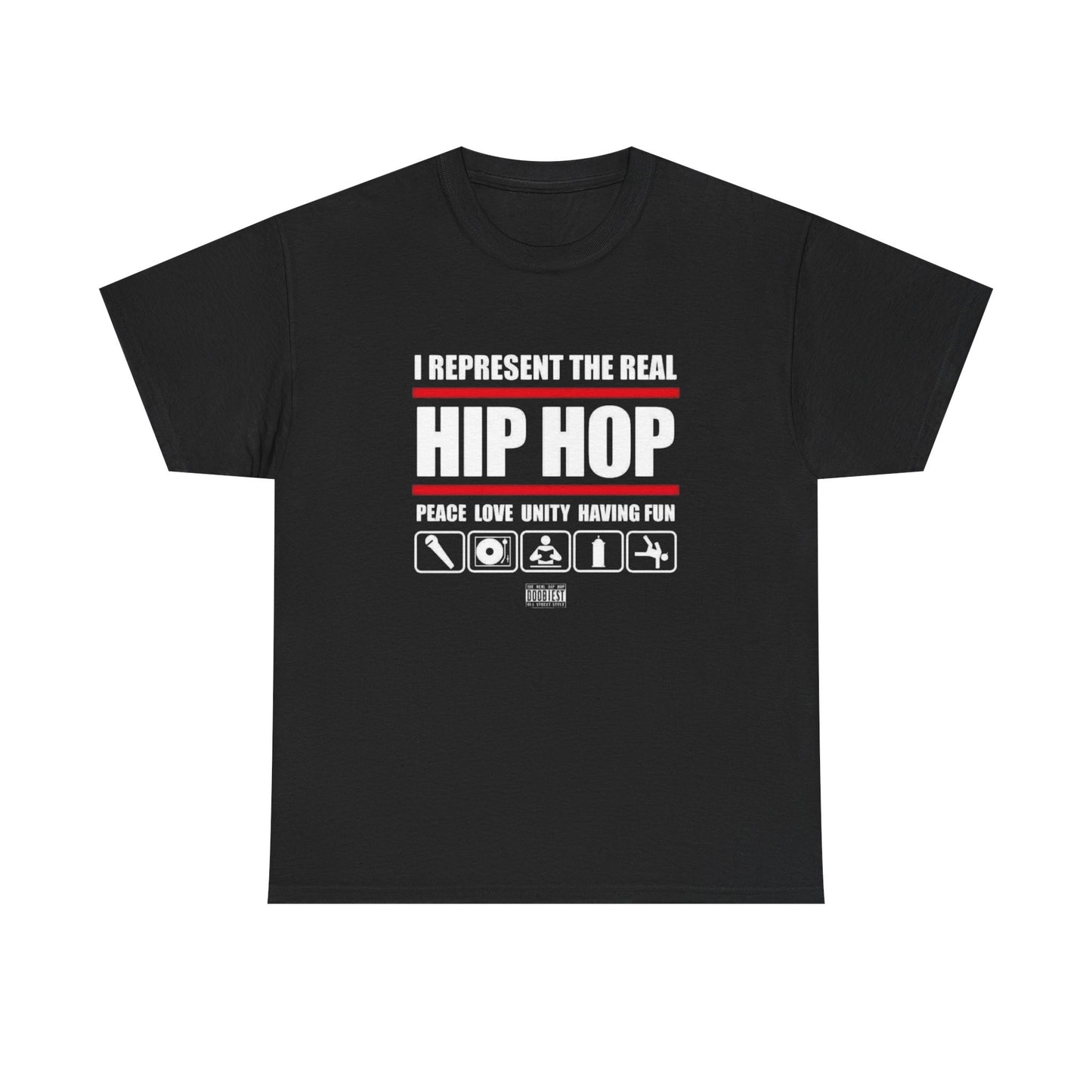 Real Hip Hop Graphic T-Shirt Men's Women's Heavy Cotton Tee NEW GIFT