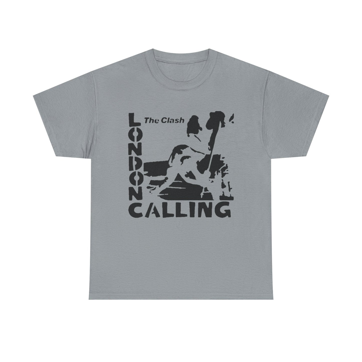 The Clash London Calling Graphic T Shirt Unisex Heavy Cotton Tee