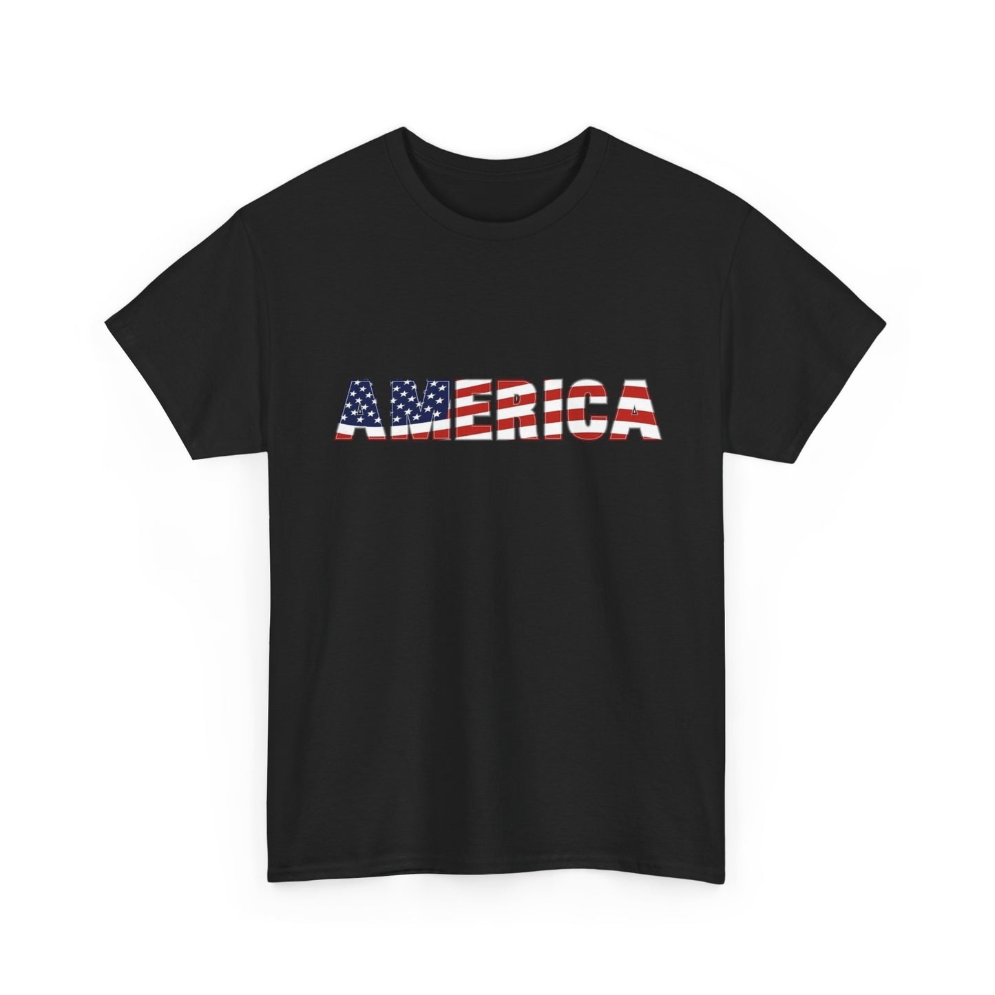 America USA FLAG Multiple COLORS Graphic T Shirt Unisex NEW Heavy Cotton Tee
