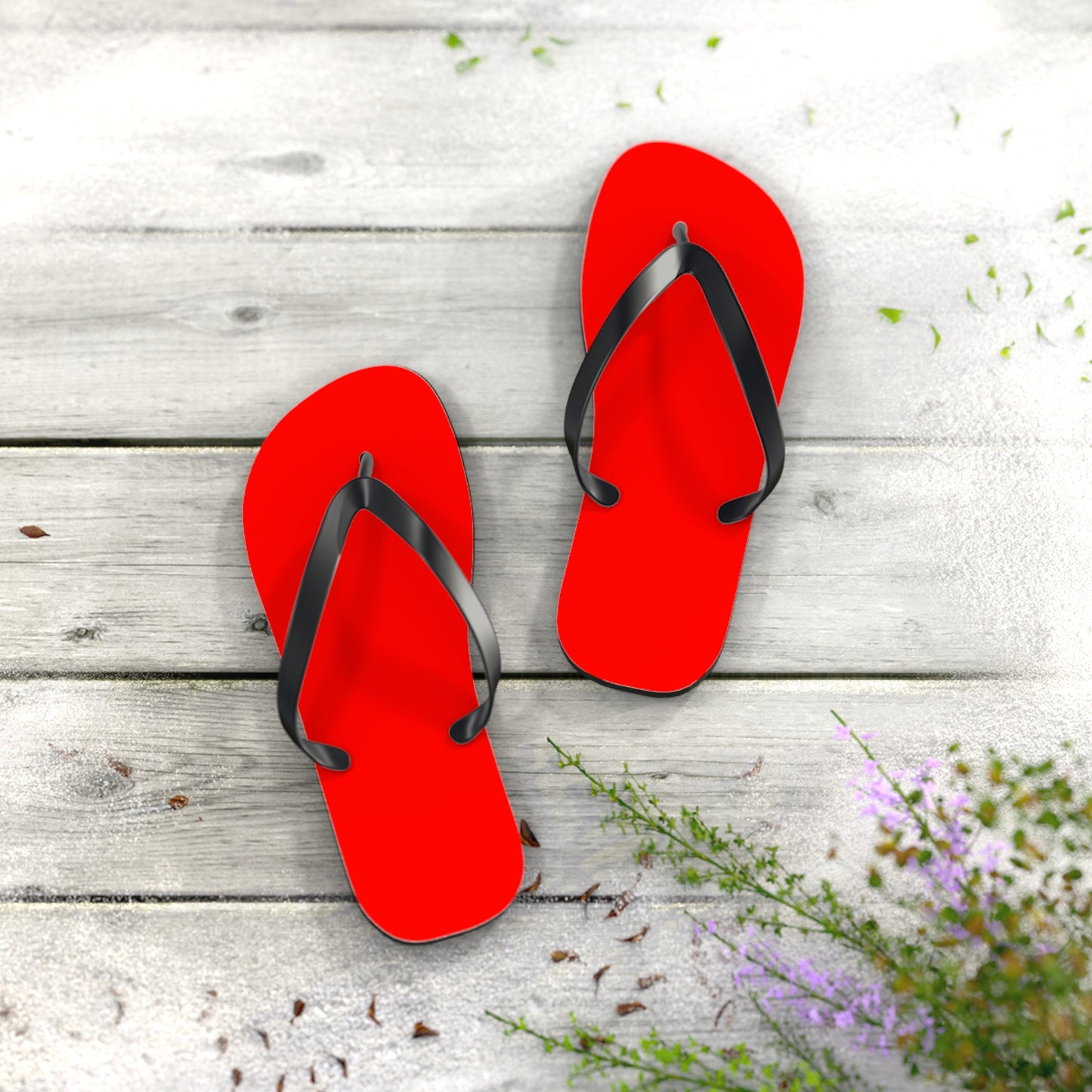 Orange Flip Flops, Sandals Slides, Summer Footwear, Brand New