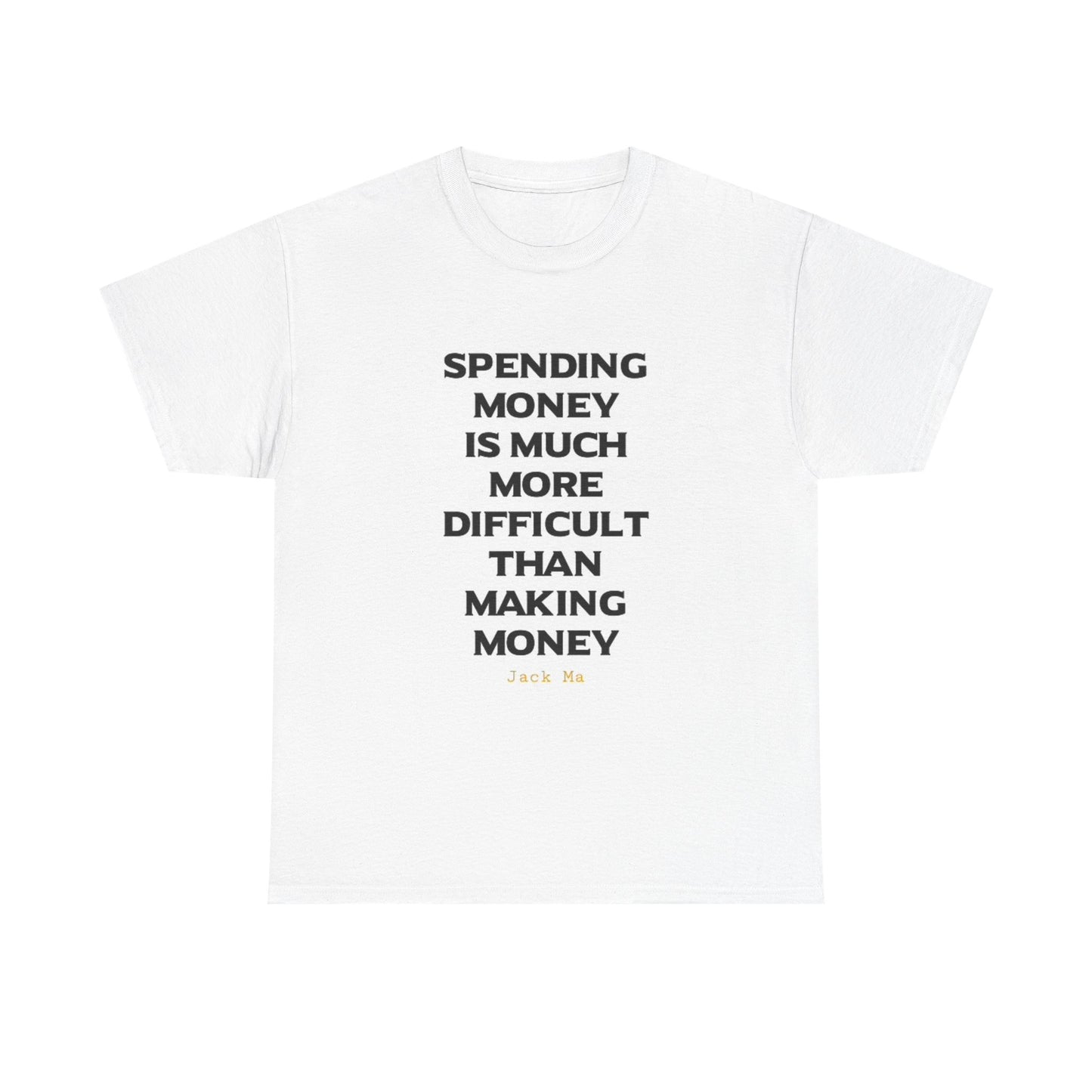 Spending Money Graphic T Shirt Crypto Unisex Heavy Cotton Tee