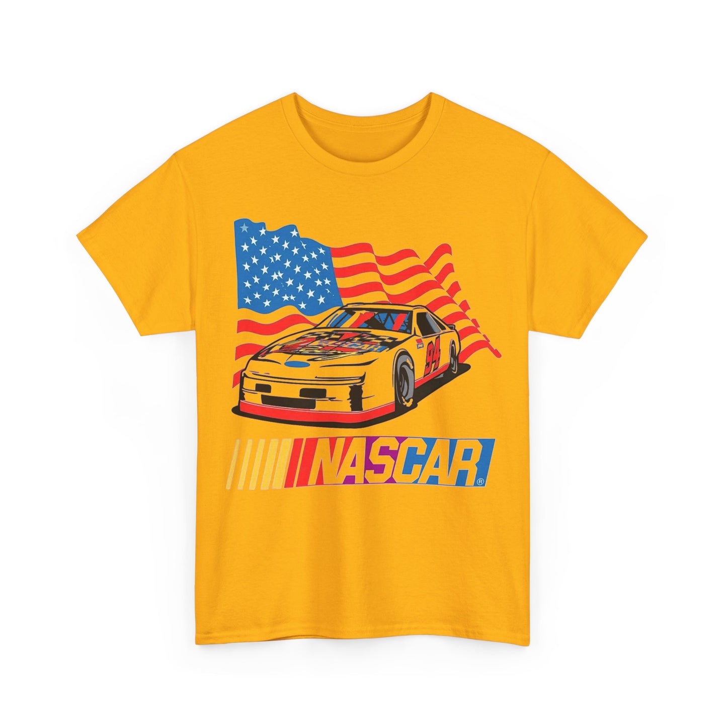 NASCAR T-shirt retro graphic classic vintage racing Unisex Heavy Cotton Tee