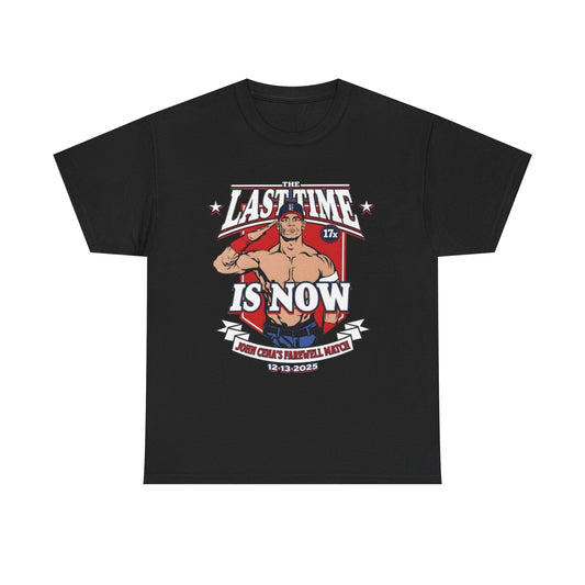 John Cena's Last Match Wrestling Graphic T Shirt NEW ADULT TEE VINTAGE