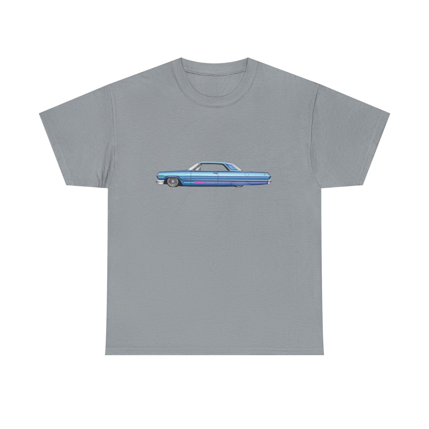 64 Impala Lowrider Cali Graphic T Shirt Unisex Heavy Cotton Tee NEW