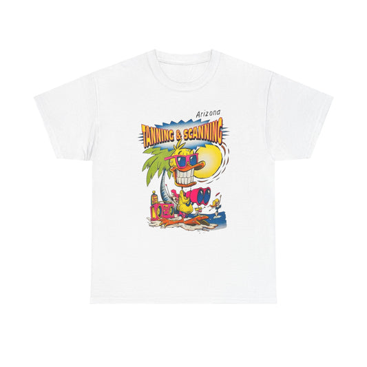 Tanning Season Vintage Graphic T Shirt S-5XL NEW Unisex Heavy Cotton Tee