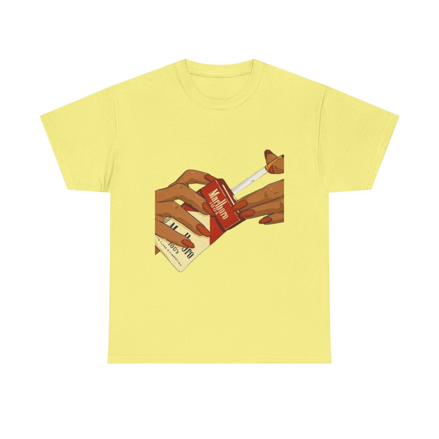 Vintage Cigarettes Graphic T Shirt NEW Adult Unisex Heavy Cotton Tee