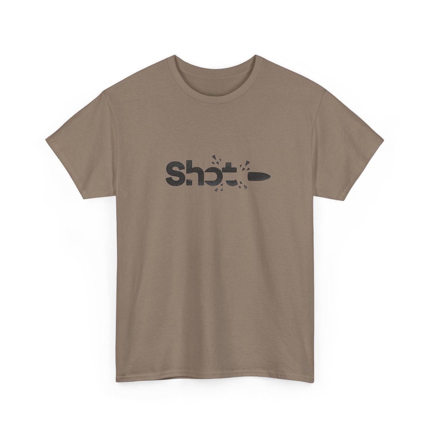 Bullet Shot 9mm Graphic T Shirt NEW Adult Regular Sizing Tee