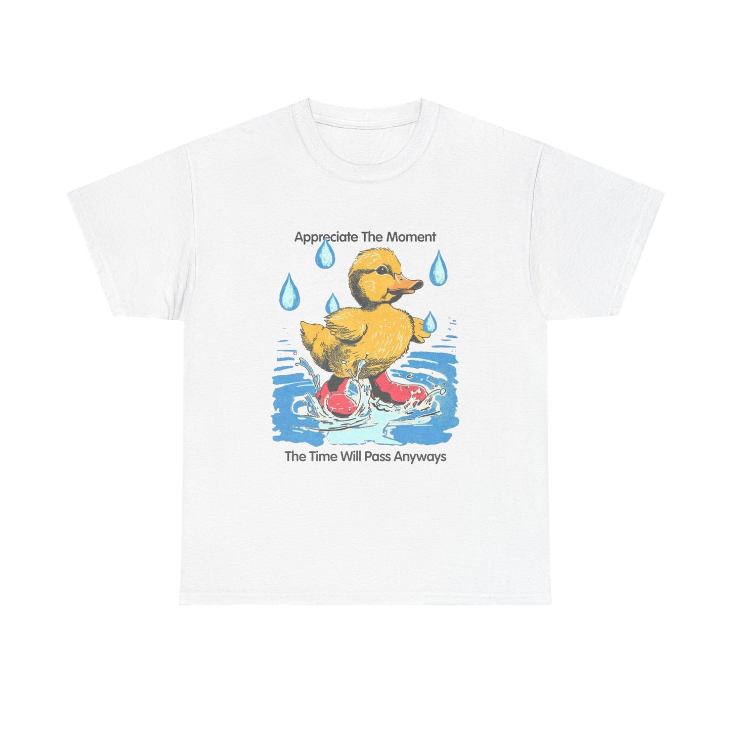 Appreciate The Moment Graphic T Shirt Unisex Heavy Cotton Tee Gift Vintage