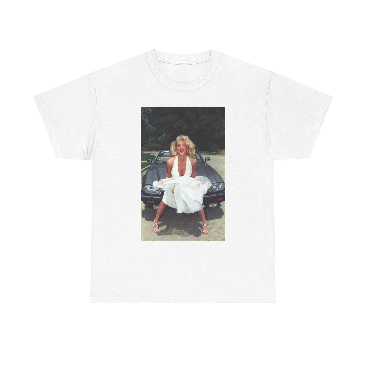 Anna Nicole Smith Tshirt Vintage Playboy Mansion Modeling Unisex Heavy Cotton