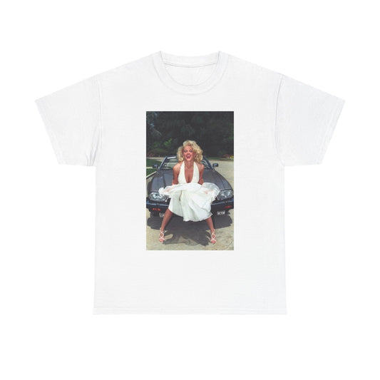 Anna Nicole Smith Tshirt Vintage Playboy Mansion Modeling Unisex Heavy Cotton
