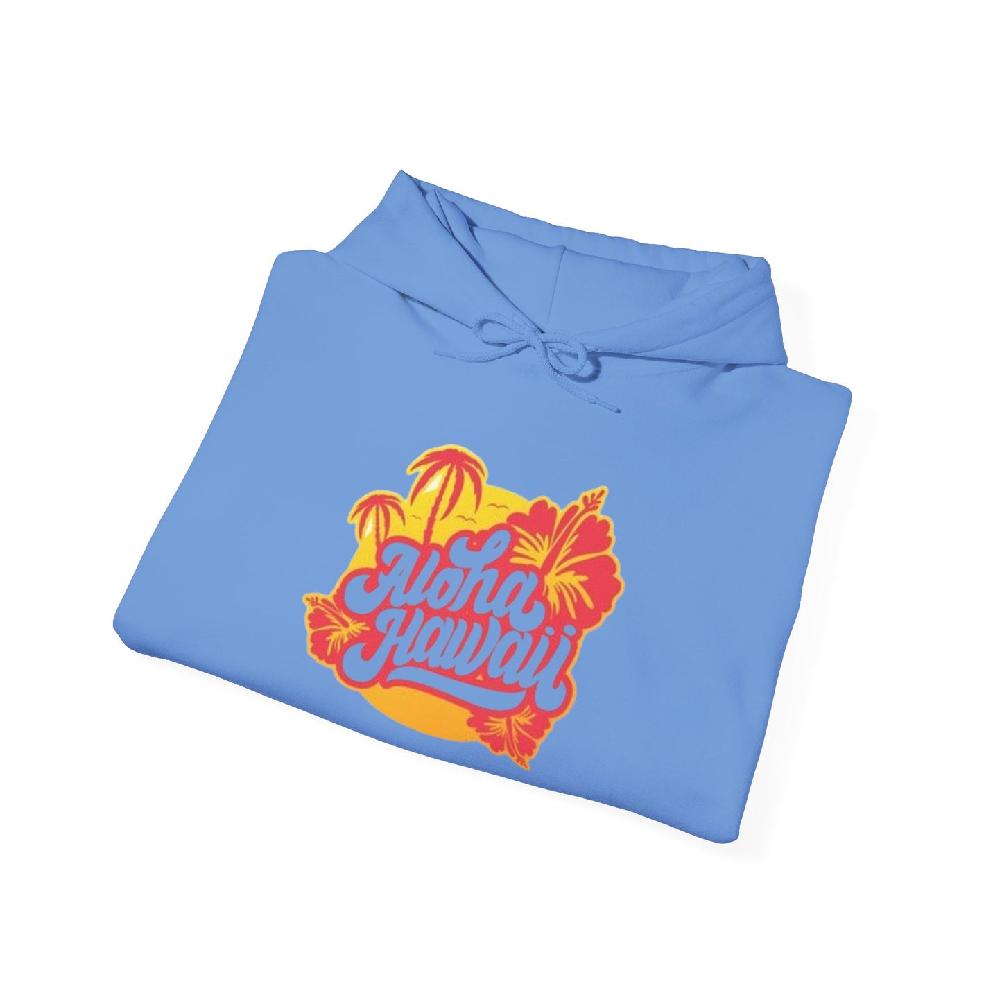 Aloha Hawaii Graphic Hoodie Unisex Heavy Blend™ Hooded Sweatshirt