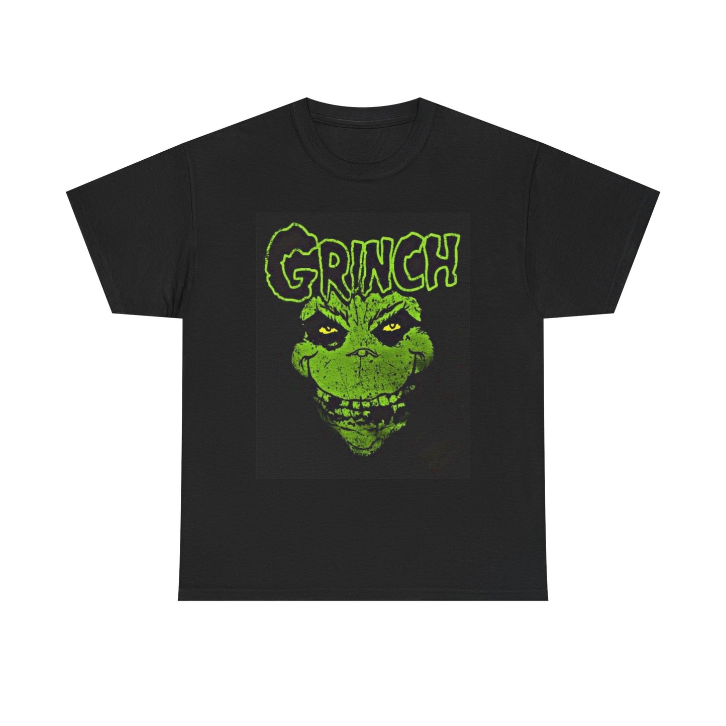 Grinch Graphic T Shirt Christmas Santa Holidays Unisex Heavy Cotton Tee