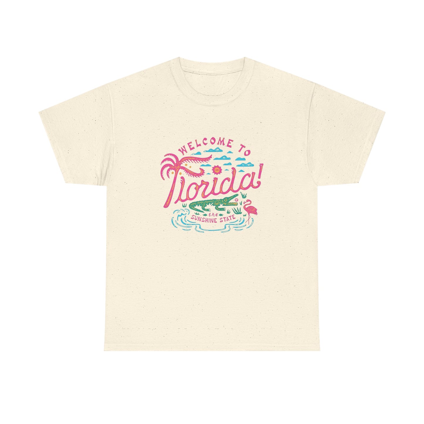 Welcome To Florida Graphic T Shirt ALL SIZES Tee Unisex Heavy Cotton