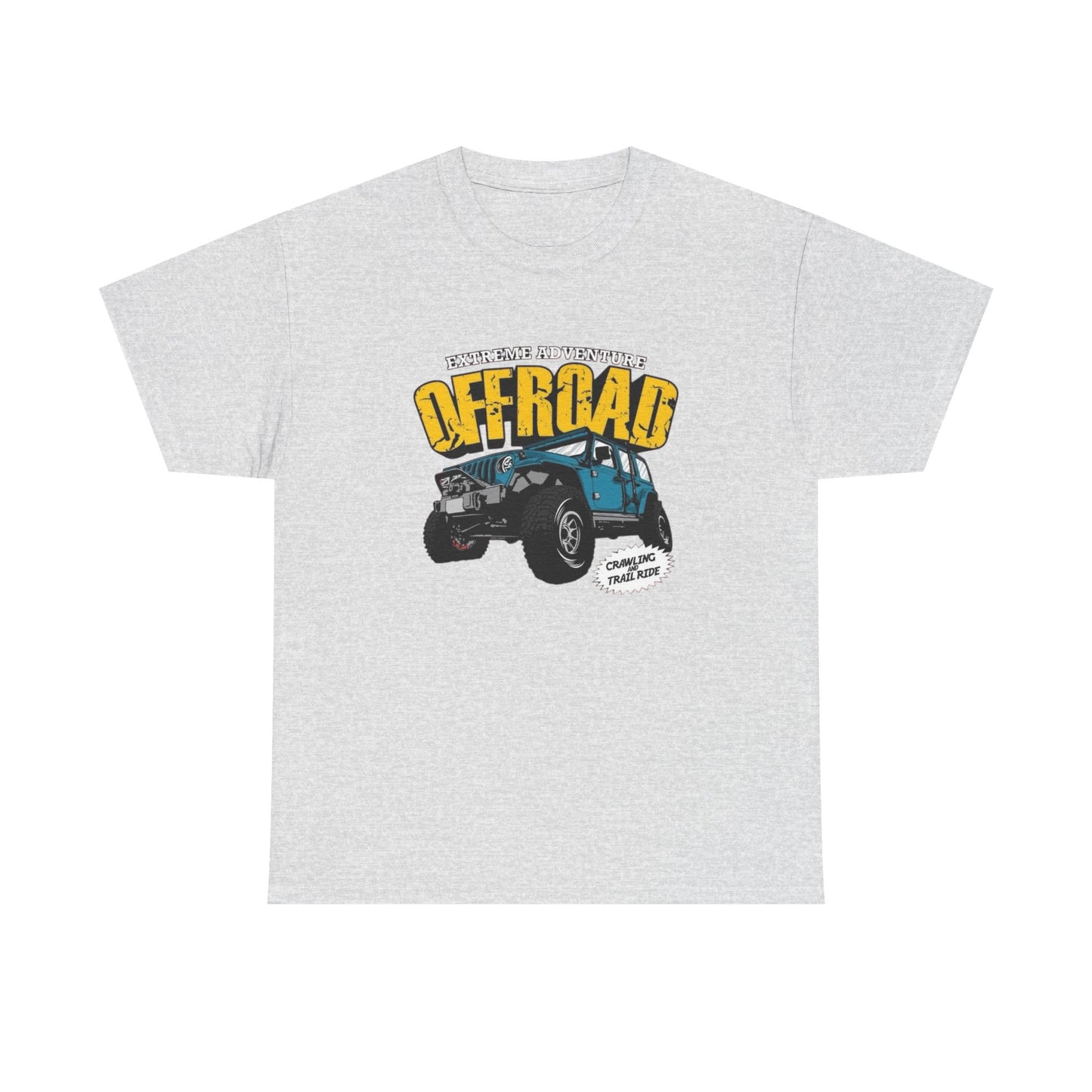 Offroading Adventure Trails Graphic T Shirt Unisex Heavy Cotton Tee