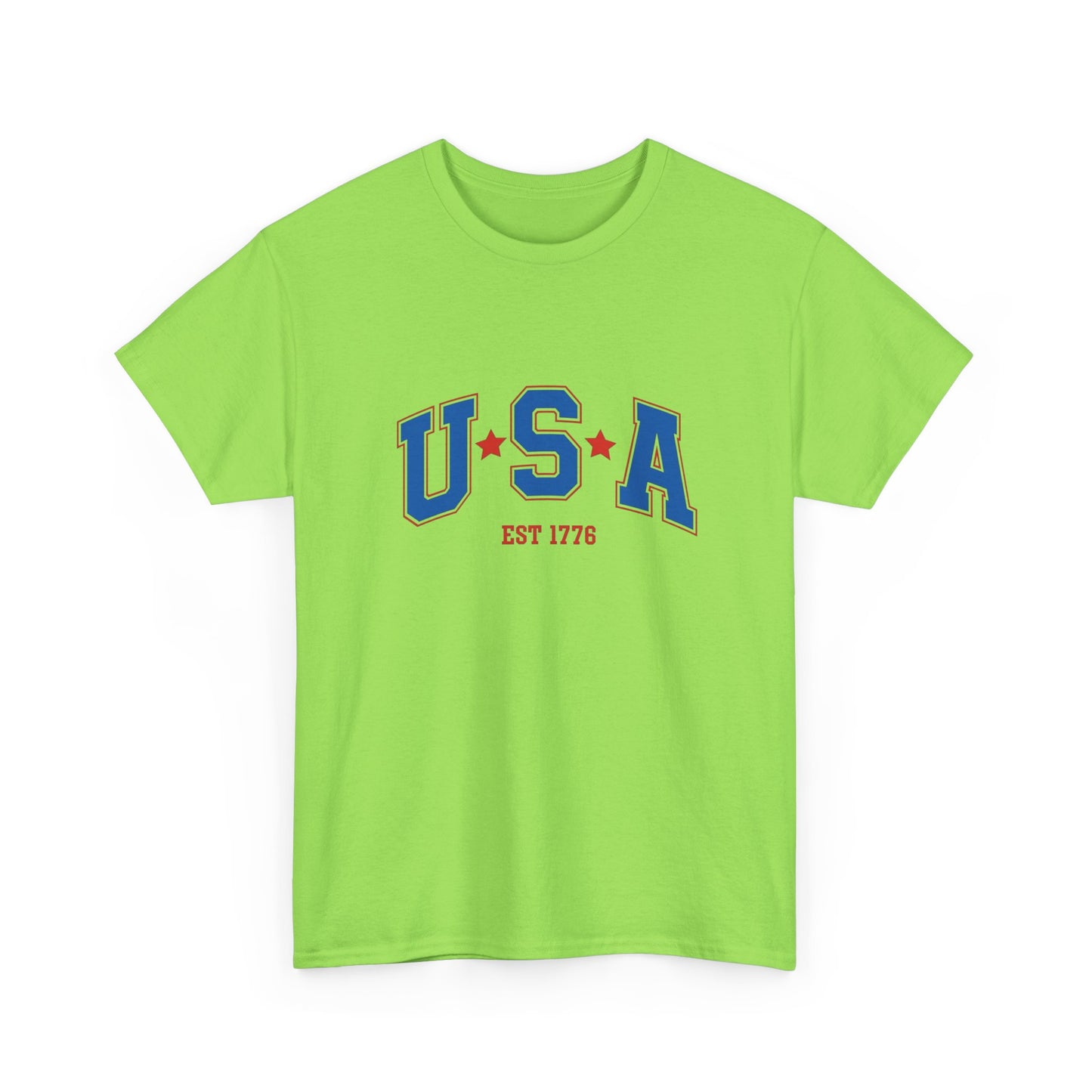 USA 1776 America Graphic T Shirt Adult New Tee