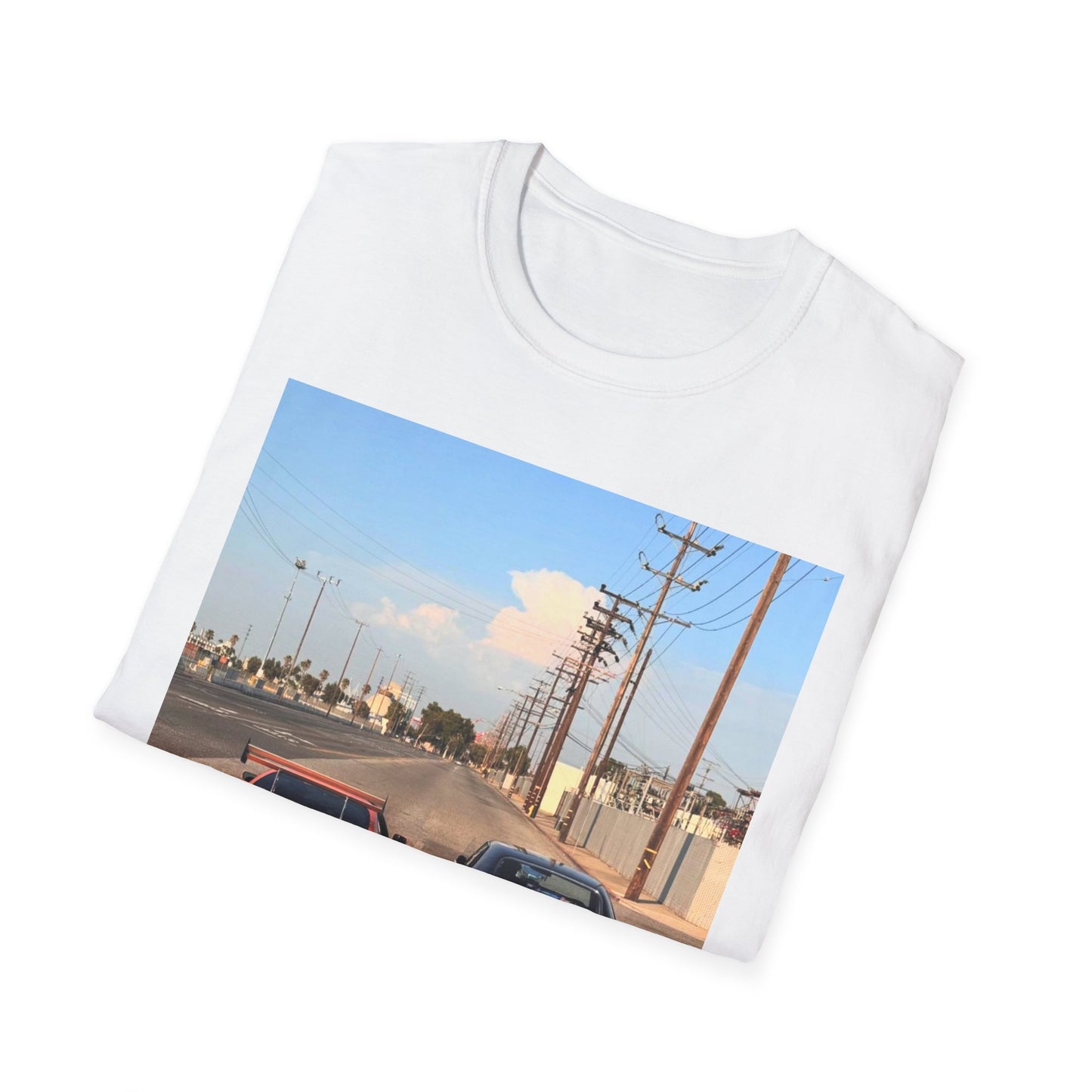 Fast And The Furious Graphic T Shirt Retro Charger Supra Unisex Softstyle Shirt
