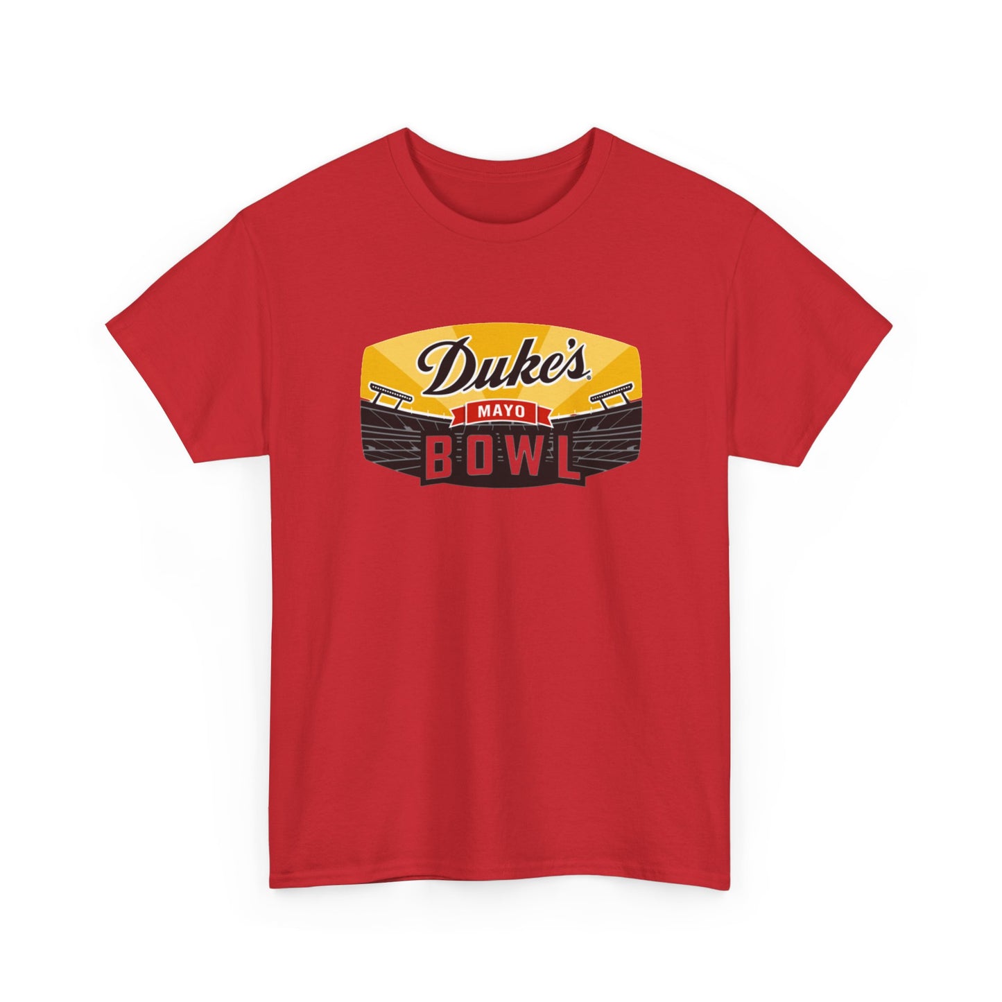 Dukes Mayo Graphic T Shirt Duke Bowl Retro Southern Unisex Heavy Cotton Tee