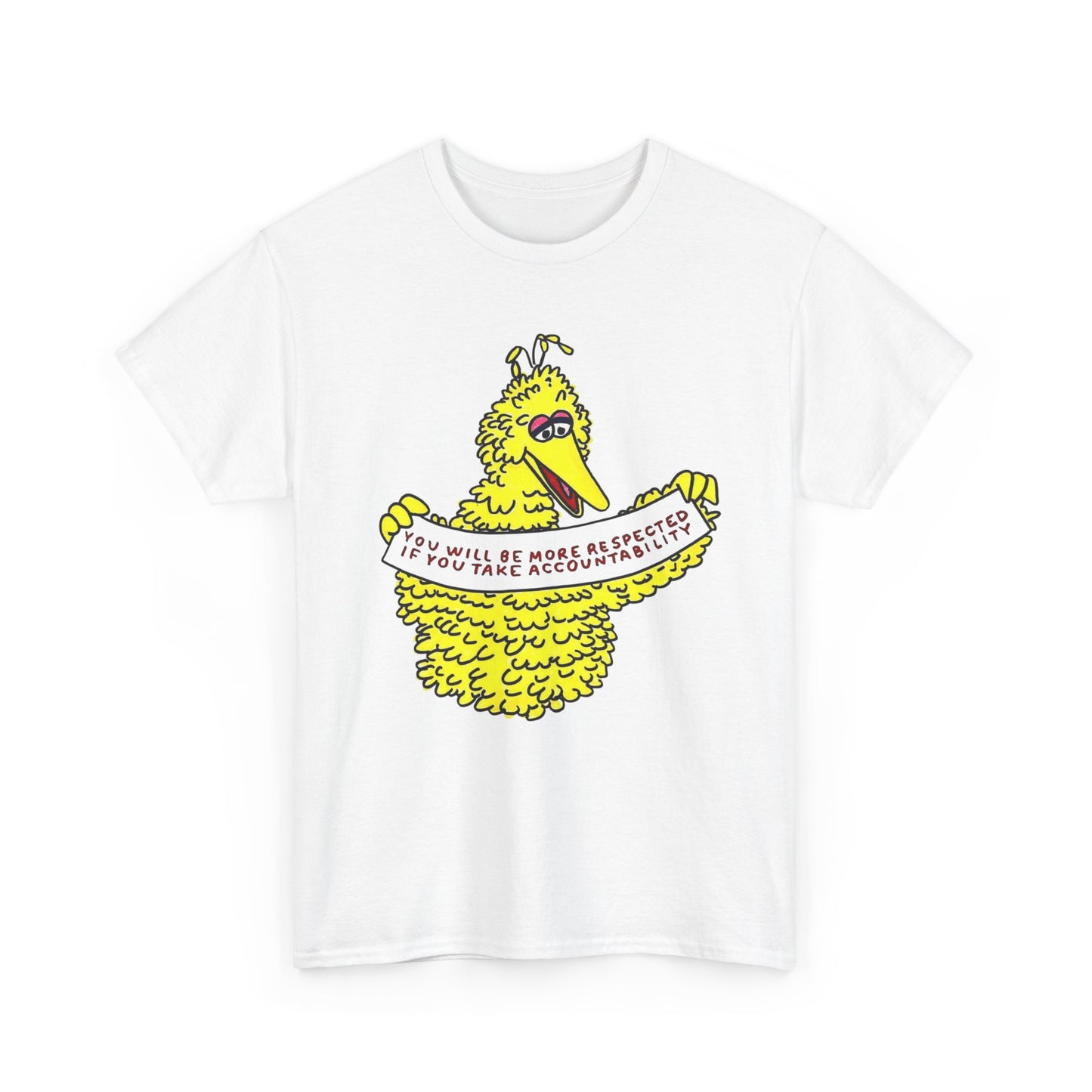 Take More Responsibility Graphic T-Shirt Unisex Heavy Cotton Tee Gift
