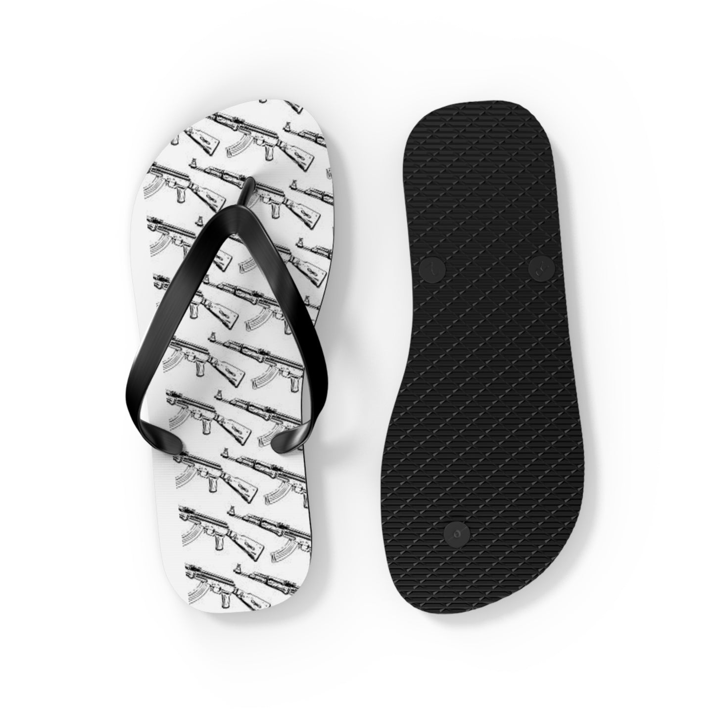 WAVES And SUN Co Sandals AK 47 - Flip Flops -Slides Summer Beach BRAND NEW