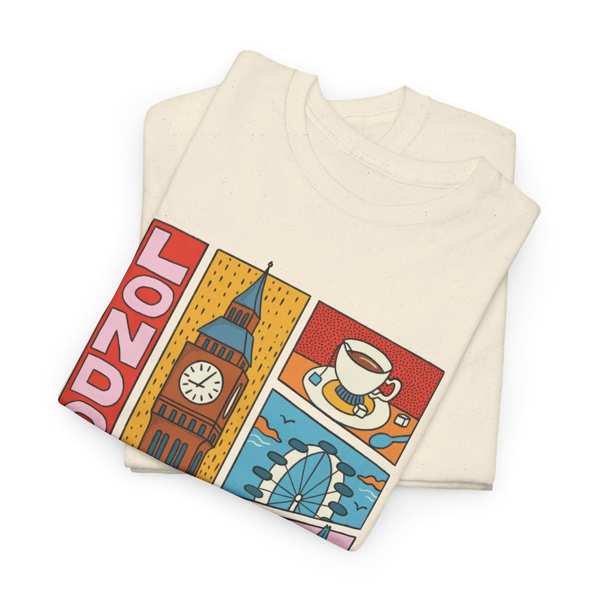 London Calling Collage T-Shirt Men's Graphic Tee