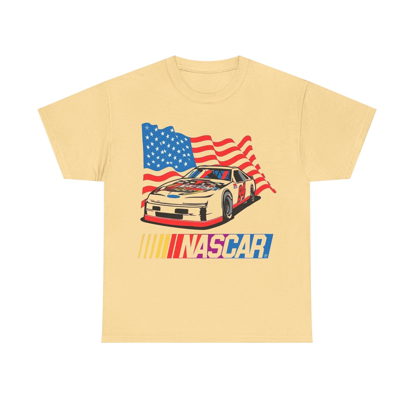 NASCAR T-shirt retro graphic classic vintage racing Unisex Heavy Cotton Tee