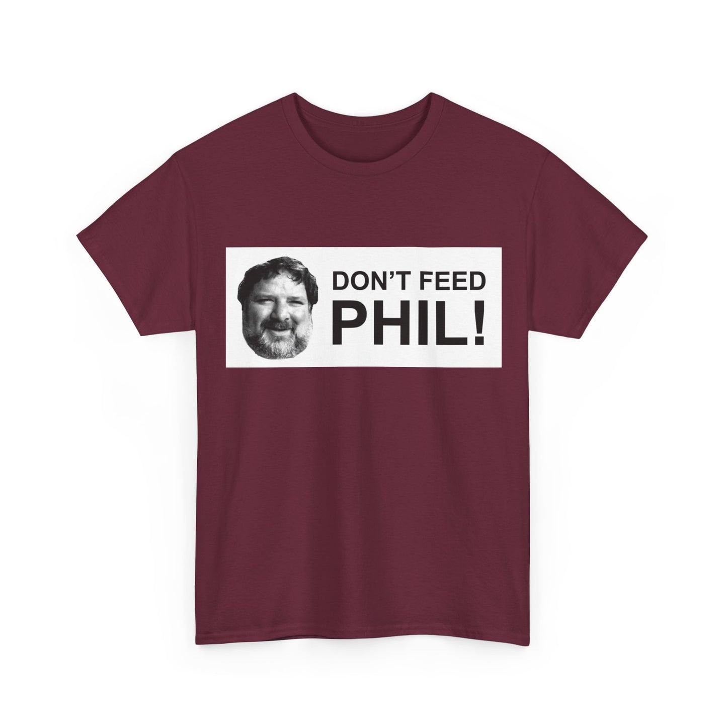 Viva La Bam 90s Don't Feed Phil Graphic T Shirt Unisex Adults NEW