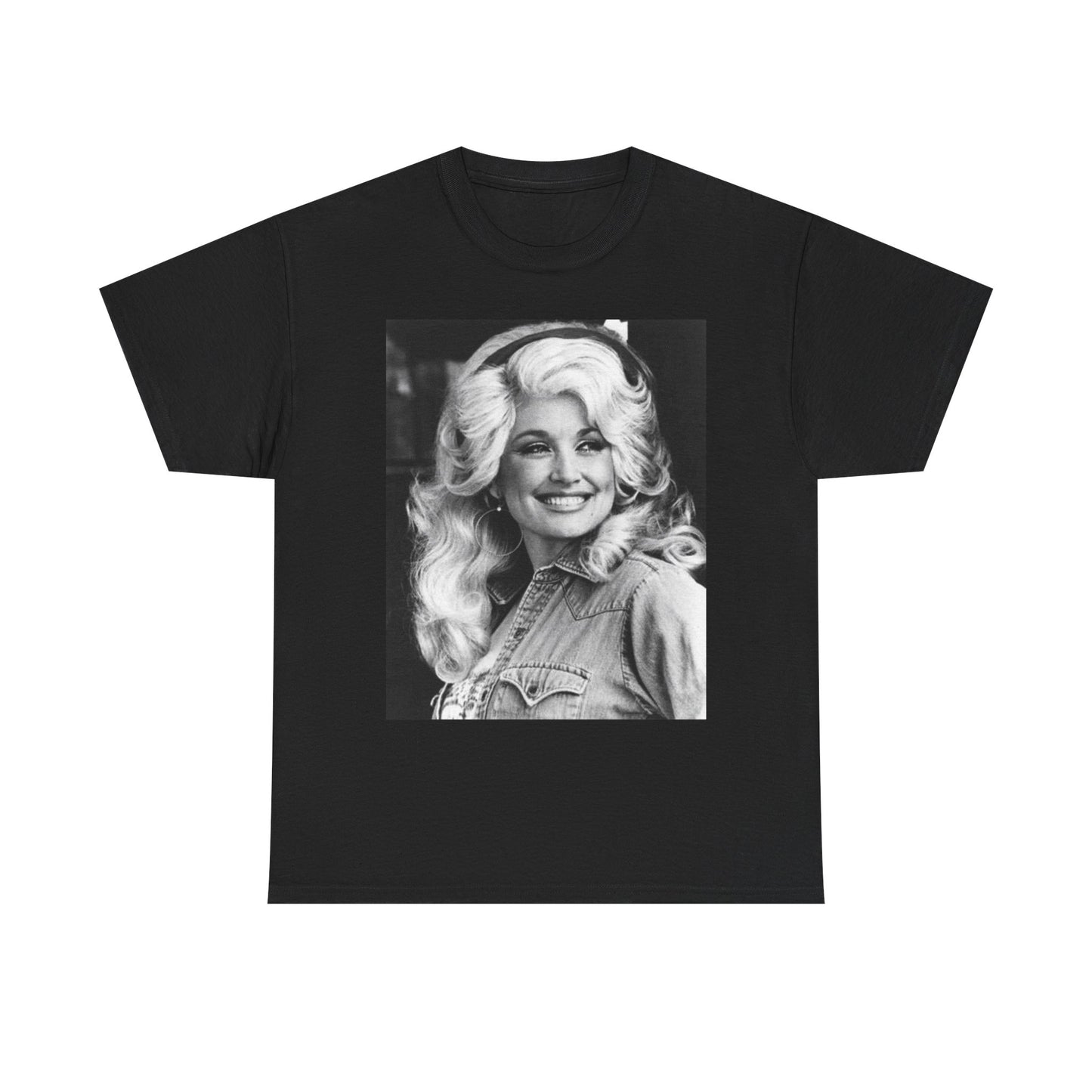 Dolly Parton Graphic T Shirt Vintage Photo Model Unisex Heavy Cotton Tee