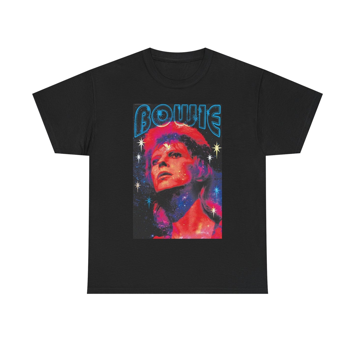 David Bowie Tshirt Retro graphic Vintage bowie Classic Unisex Heavy Cotton Tee