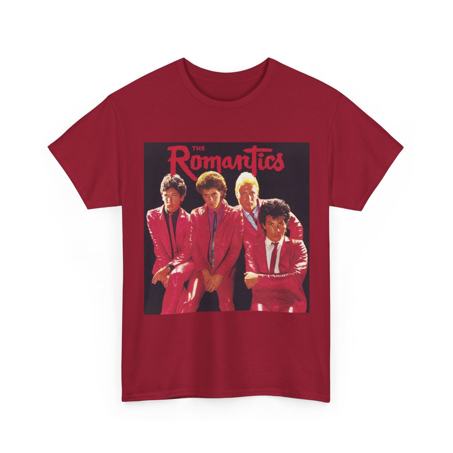 The Romantics Tshirt Vintage Band Poster Retro Unisex Heavy Cotton Tee