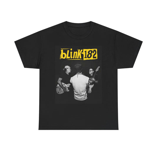 Blink 182 Retro Punk Rock Graphic T Shirt Cotton Tee