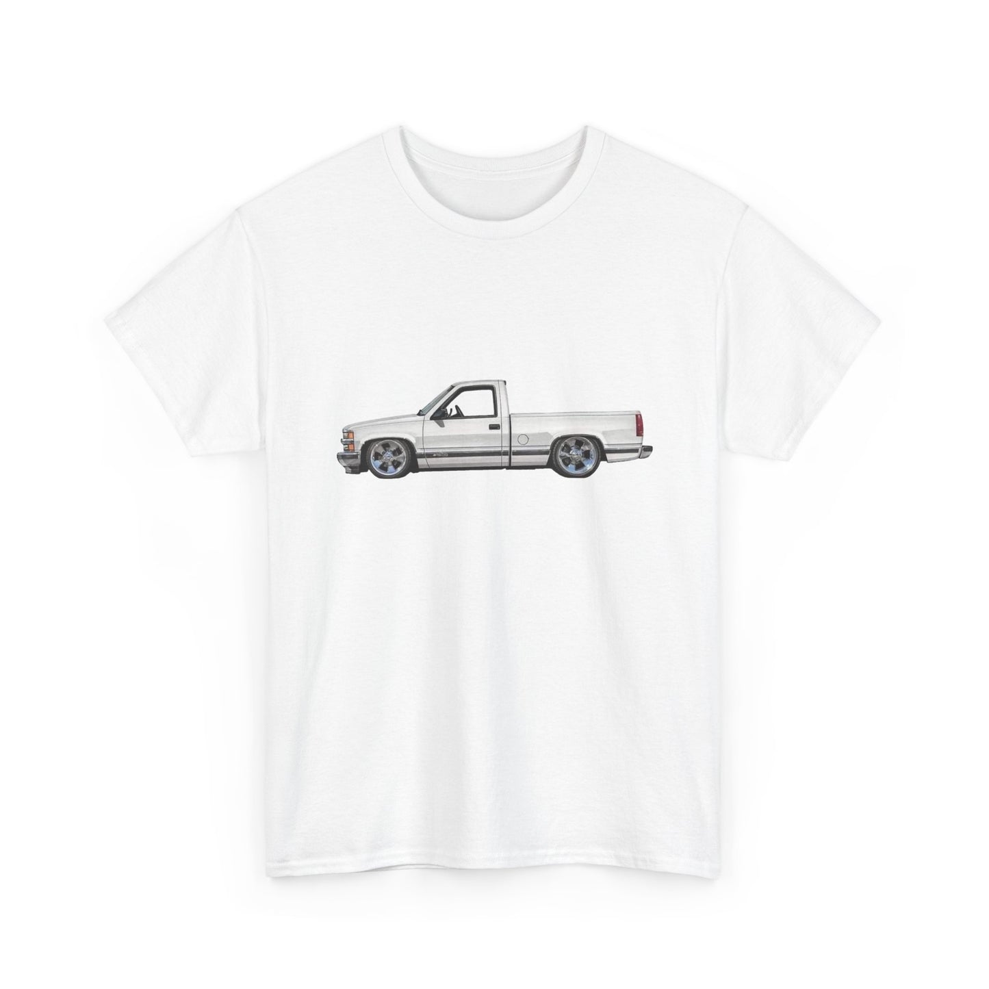 90's OBS Chevy Truck Graphic T Shirt Unisex Heavy Cotton Tee NEW