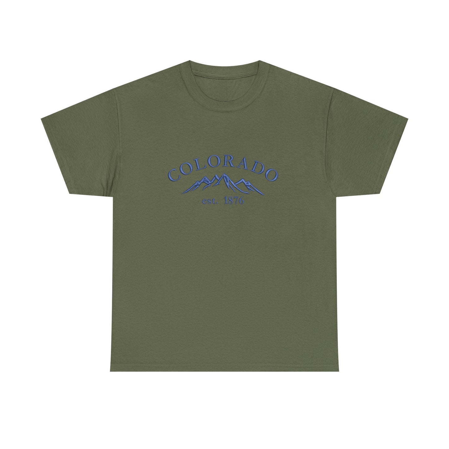 Colorado Rockies Graphic T Shirt NEW Unisex Heavy Cotton Tee