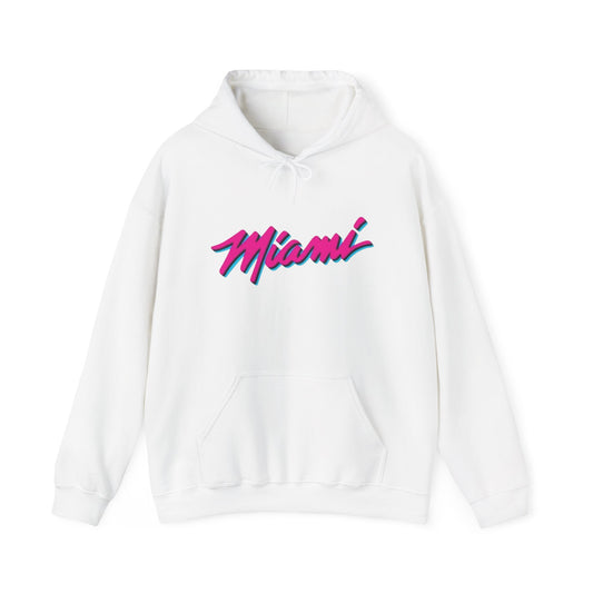Miami Nights Graphic Hoodie Heavy Blend™ NEW Sweatshirt