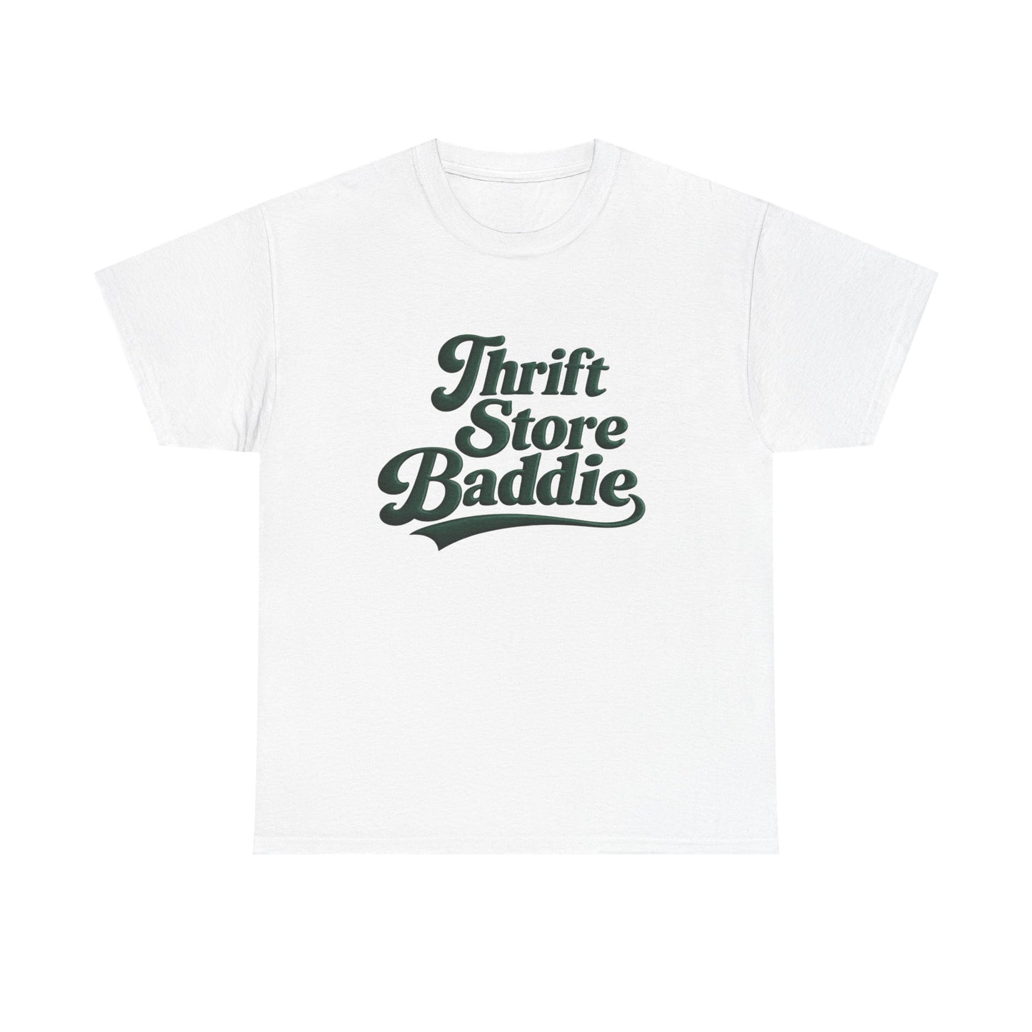 Thrift Store Baddie Graphic T Shirt New Adult Unisex Heavy Cotton Tee