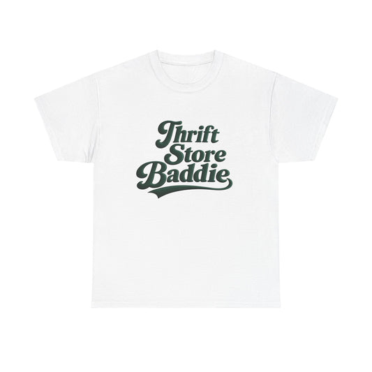 Thrift Store Baddie Graphic T Shirt New Adult Unisex Heavy Cotton Tee